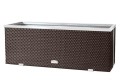 Donica ogrodowa z technorattanu 108x39x43  RD02 ciemny brąz.jpg