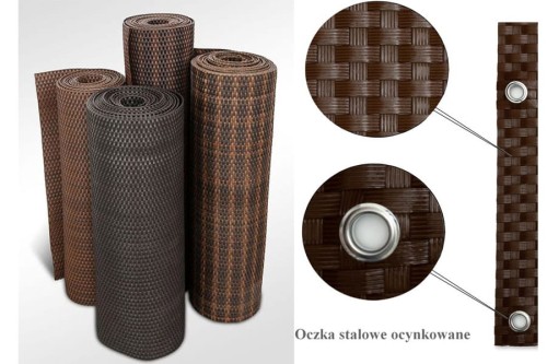 Mata technorattanowa oczkowana_widok na detale.jpg