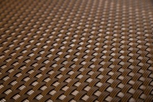 Mata rattanowa szerokość 100 cm/nieoczkowana/kolor brązowy RD01