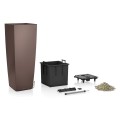 Donica Lechuza Cubico Alto espresso metalik_zestaw.jpg