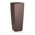 Donica Lechuza Cubico Alto espresso metalik.jpg